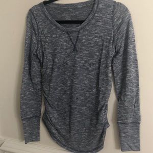 Liz Lange Space Dye Maternity Shirt